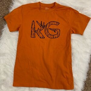 KG Orange Hunting Shotgun Shell Antler Short Sleeve T-Shirt